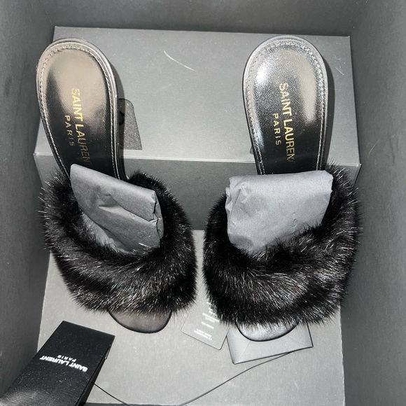 YSL VISONE FEMMINA NORDICEFUR NERO - Picture 5 of 6